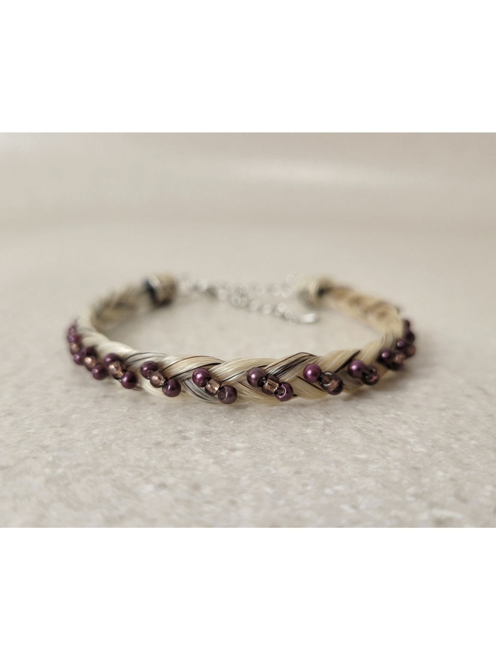 Horse Hair | Beaded Bracelet